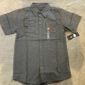 Polo Ralph Lauren Cotton Chambray Sport Shirt Boys, Size 10-12